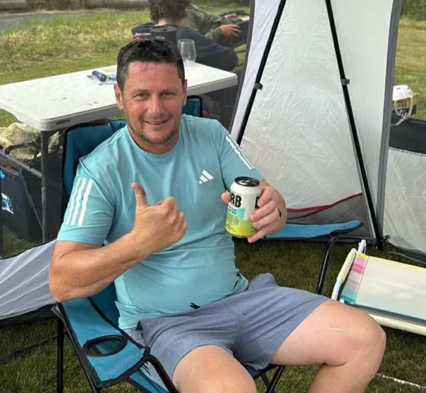 Gary Younger at the North Island Speedgolf Open.