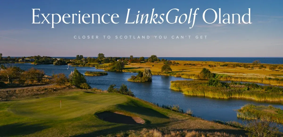 LinksGolf Oland course and coastline promotional image for the Scandinavian Open