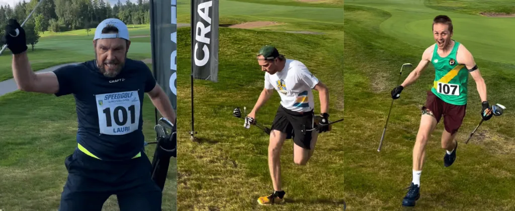 TODO: write alt text for The First Rule of TGL Speedgolf + EU Open Round 1