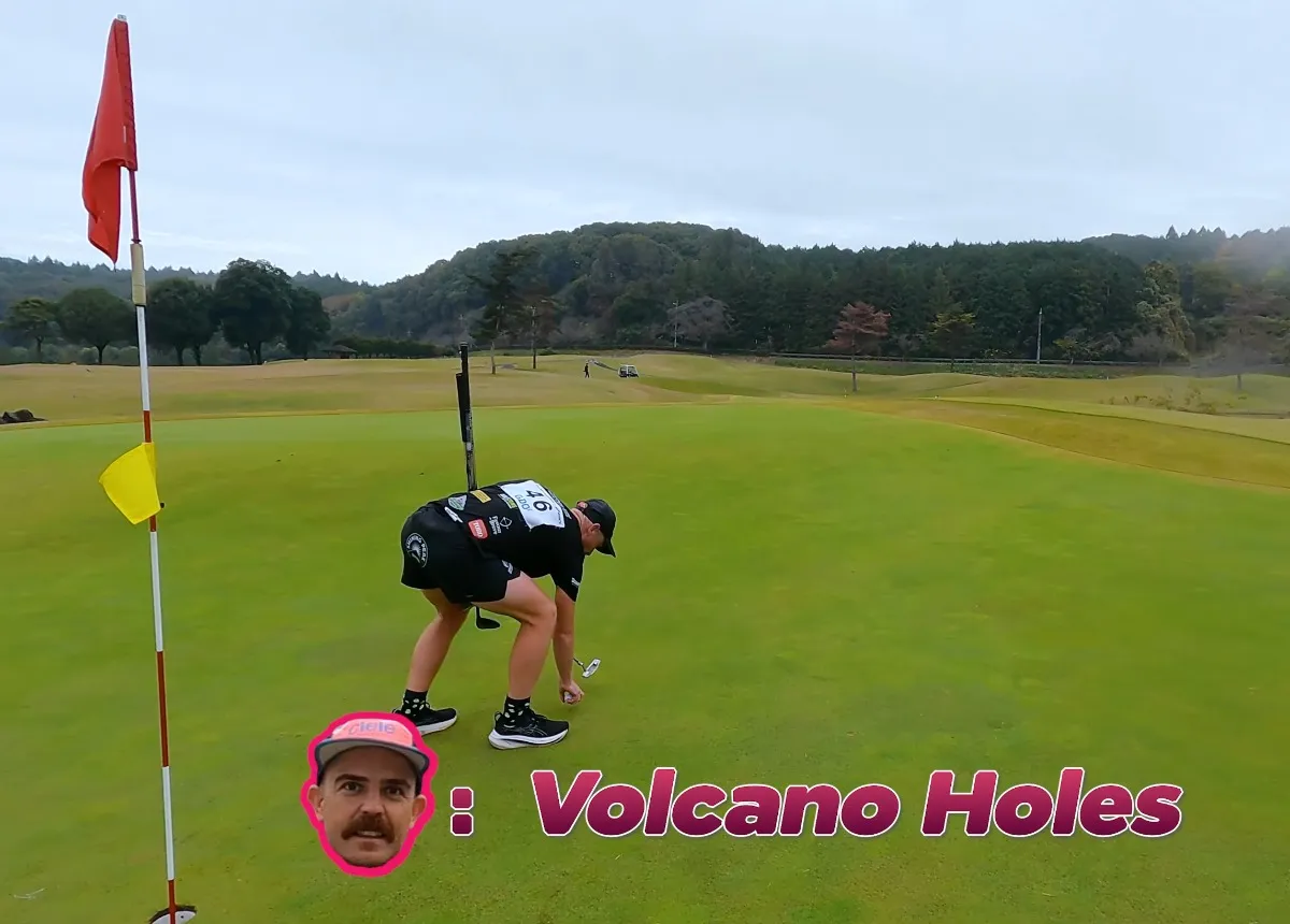 Robin Smith running during the North Island Speedgolf Open.